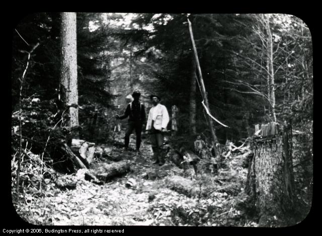 Two Men on Trail